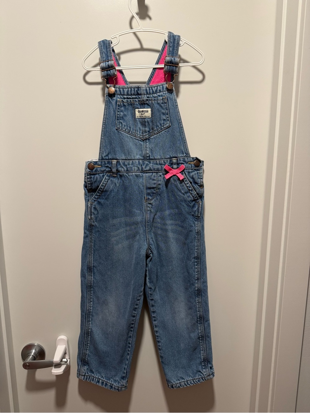 Osh Kosh fleece lined overalls